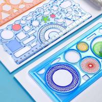 7 Pcs Set - Versatile Multifunctional Educational Ruler