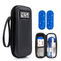 Insulin Cooler Case with Temperature Display- Celsius (with ice pack)
