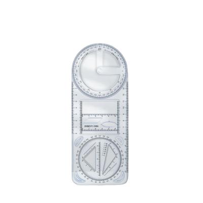 Multifunctional Geometry Ruler – Ideal for Math & Craftwork