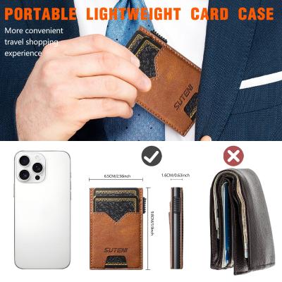 Men's Portable Pop-Out Card Holder